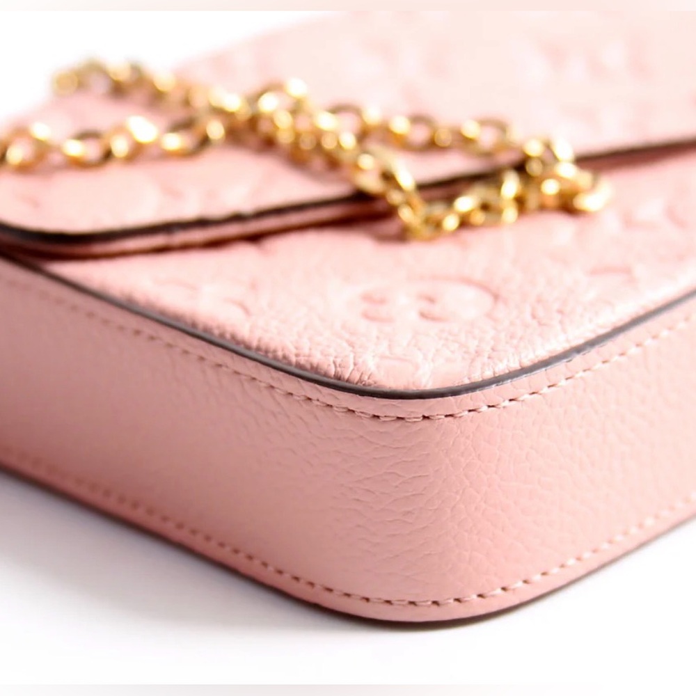 Louis Vuitton Pochette Felicie Empreinte Pink; Like new! - Picture 3 of 17